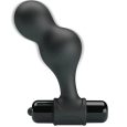 MR PLAY – PLUG ANAL VIBRANTE DE SILICONE PRETO