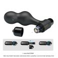MR PLAY – PLUG ANAL VIBRANTE DE SILICONE PRETO