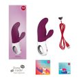 FUN FACTORY – MISS BI DUAL VIBRATOR GRAPE WHITE