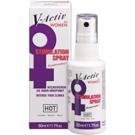 SPRAY V-ACTIV ESTIMULANTE PARA MULHER 50ML | HOT