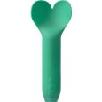 BALA VIBRATÓRIA EM FORMA DE CORAÇÃO AMOUR VERDE ESMERALDA | JE JOUE