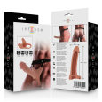INTENSE – ARNÊS HUECO CON DILDO SILICONA 16 X 3.5 CM