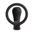 PLUG ANAL COM ANEL BOOTIE PRETO