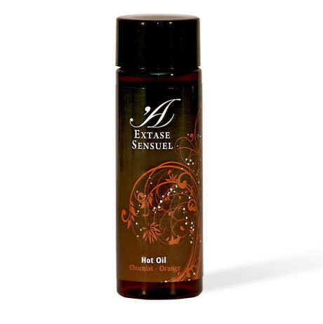 ÓLEO QUENTE AROMA CHOCOLATE-LARANJA E INCENSO 100ML | EXTASE SENSUEL