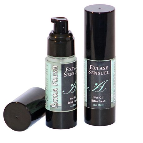 ÓLEO QUENTE EXTRA FRESCO AROMA MENTA E EUCALIPTO 30ML | EXTASE SENSUEL