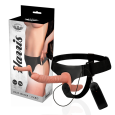 HARNESS ATTRACTION – HARRIS DOBLE PENETRACIÓN CON VIBRACIÓN 18 CM -O- 3.5 CM