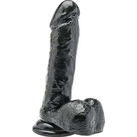 GET REAL - DILDO 18 CM PRETO