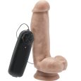 VIBRADOR COM BOLAS 12 CM PELE  – GET REAL