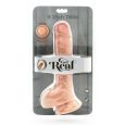 CAIA NA REAL – DILDO DE DUPLA DENSIDADE BOLAS DE 25,5 CM PELE