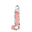 MANGA DE EXTENSÃO PENIANA TRANSPARENTE 16CM | GET REAL