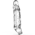 MANGA DE EXTENSÃO PENIANA TRANSPARENTE 16CM | GET REAL