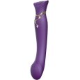 ZALO – QUEEN VIBRADOR G-SPOT ROXO