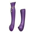 ZALO – QUEEN SET ESTILUMADOR CLITÓRIS ROXO