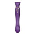ZALO – QUEEN SET ESTILUMADOR CLITÓRIS ROXO