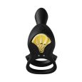 ZALO – BAYEK ANEL VIBRATÓRIO PARA CASAIS PRETO