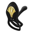 ZALO – BAYEK ANEL VIBRATÓRIO PARA CASAIS PRETO