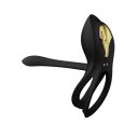 ZALO – BAYEK ANEL VIBRATÓRIO PARA CASAIS PRETO