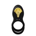 ZALO – BAYEK ANEL VIBRATÓRIO PARA CASAIS PRETO