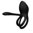 ZALO – BAYEK ANEL VIBRATÓRIO PARA CASAIS PRETO