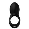 ZALO – BAYEK ANEL VIBRATÓRIO PARA CASAIS PRETO