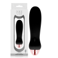 VIBRADOR RECARREGÁVEL DOLCE VITA CINCO PRETO 7 VELOCIDADES