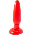 PLUG ANAL VERMELHO 15X3CM