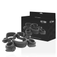 CONJUNTO SUPORTE PARA PERNAS E PESCOÇO + ALGEMAS