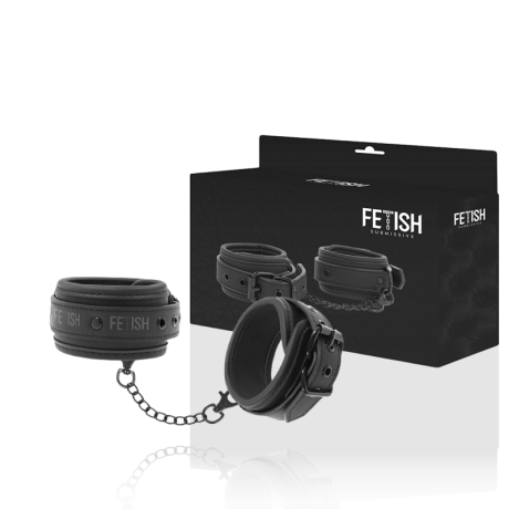 ALGEMAS DE COURO VEGAN PARA TORNOZELOS