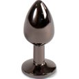 SECRETPLAY – GUNMETAL BUTT PLUG TALLA S 7CM