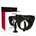 TANGA COM PLUG E DILDO REALISTA 12CM