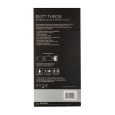 PLUG ANAL VIBRATÓRIO BUTT THROB PRETO 9.5X3.5CM | ROCKS-OFF