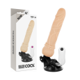 BASECOCK – VIBRADOR REALÍSTICO CONTROL REMOTO NATURAL CON TESTÍCULOS 19.5 CM -O- 4 CM