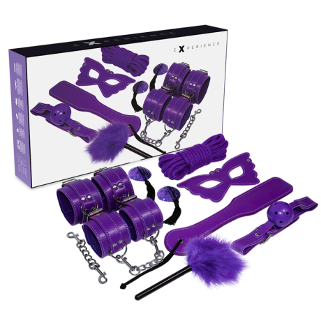 KIT ROXO EXPERIÊNCIA BDSM