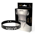 CHOKER DE COURO VEGANO “SEXY”