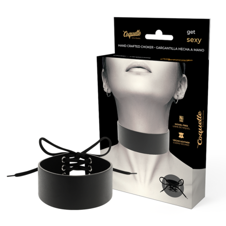 CHOKER DE COURO VEGAN