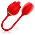 ESTIMULADOR E OVO VIBRATÓRIO VIENA VERMELHO | MIA