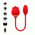 ESTIMULADOR E OVO VIBRATÓRIO VIENA VERMELHO | MIA