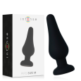 PLUG ANAL PIPO M PRETO 11X3.5CM