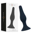 PLUG ANAL LEVEL 4 PRETO 15.5X3.5CM