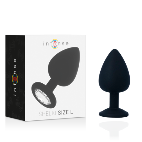 PLUG ANAL SHELKI PRETO L 9.2X4.4CM
