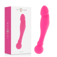 SILICONE INTENSO RICK DILDO DUPLO ROSA