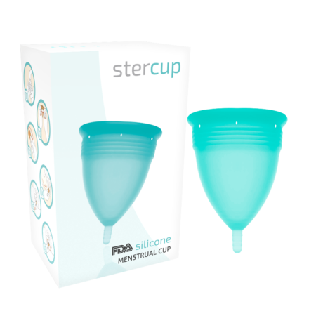 COPO MENSTRUAL TAMANHO S ÁGUA-MARINHA | STERCUP