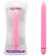 GLOSSY SLIM VIBRADOR ROSA FORTE