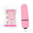 GLOSSY PEQUENO VIBRADOR BALA ROSA