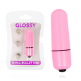 GLOSSY PEQUENO VIBRADOR BALA ROSA FORTE