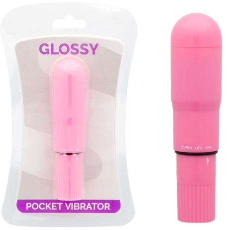 GLOSSY - THIN VIBRADOR ROSA INTENSO