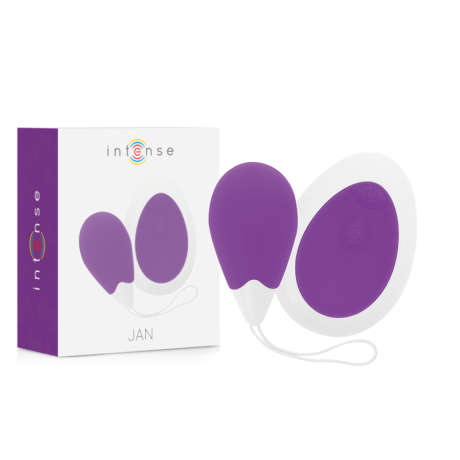 JAN INTENSO OVO VIBRATÓRIO REMOTO ROXO PROFUNDO