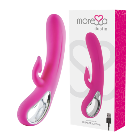 MORESSA - BRAD PREMIUM SILICONE RECARGABLE ROSA