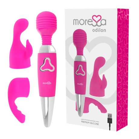 MORESSA SILICONE PREMIUM ODILON RECARREGÁVEL