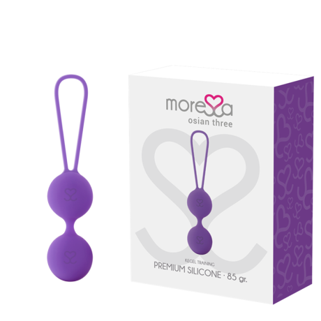 MORESSA OSIAN TRÊS PREMIUM SILICONE ROXO